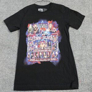 NXT T-shirt Small Black Double Sided Ziggler Breakker Official Stand Deliver